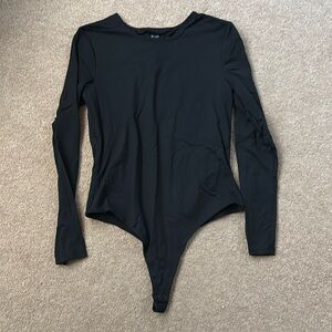 Nuuds Black Bodysuit